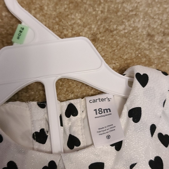 Carter's Heart Bow Holiday Dress - Picture 5 of 6